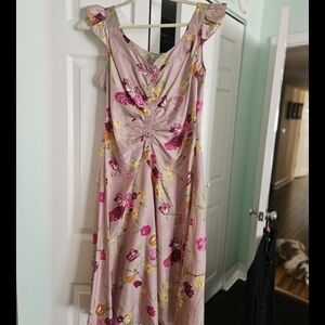 Moschino floral dress sz 10 us